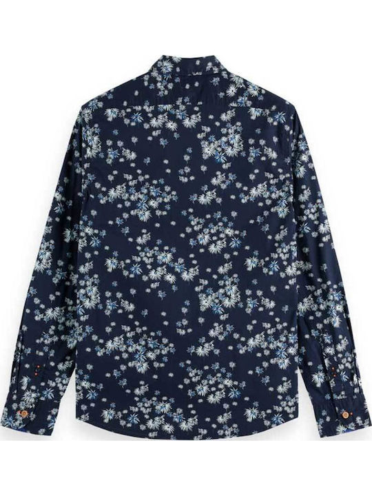 Scotch & Soda Bumbac Cămașă Albastru Scotch & Soda Bumbac Cămașă Albastru