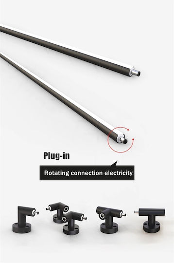 Home Lighting SM-1050-10 Commercial Linear Recessed LED Ceiling Light 10W IP20 L105xD1.5xH1.5cm
