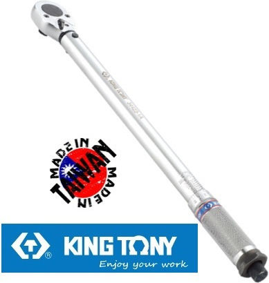 King Tony Torque Wrench 1/4" 5-25 Nm 28cm
