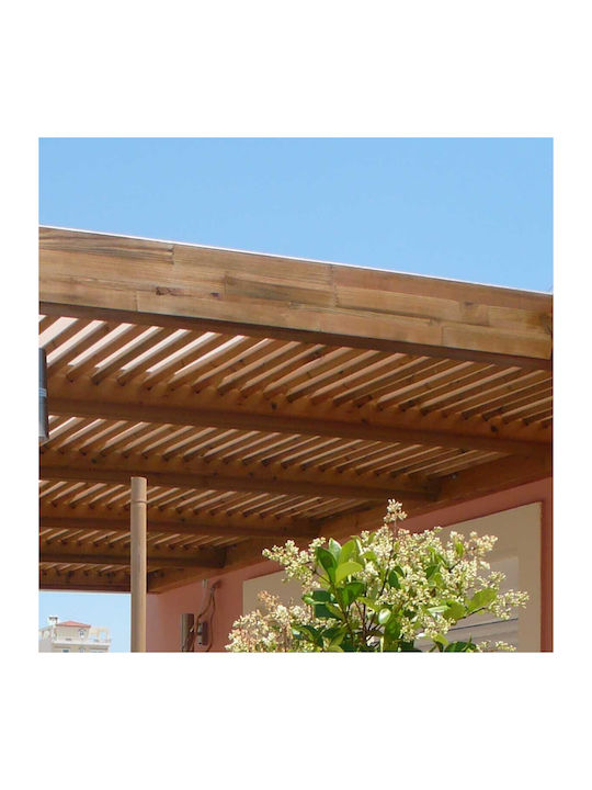 Garden Pergola Made of Wood with Ceiling 300x300cm