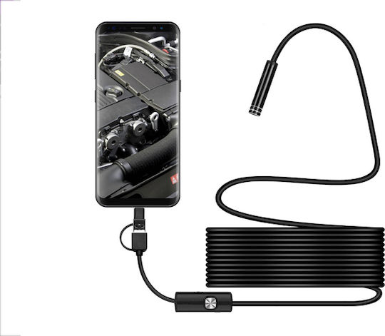 Υ101 Endoscope Camera 640x480 pixels for Mobile with 2m Cable