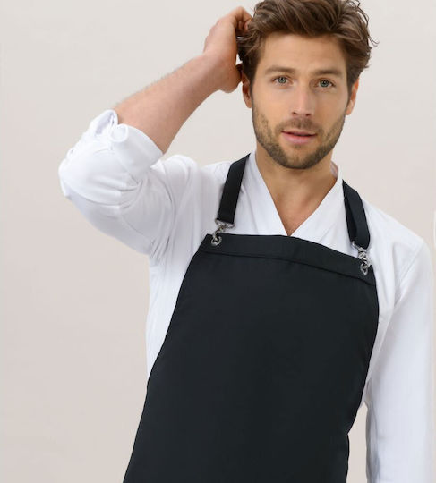 Le Nouveau Chef Apron Full Body Davos Black