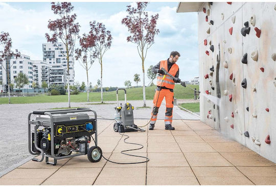 Karcher PGG 6/1 Generators Benzin mit Kickstart, Rädern und maximaler Leistung 6.3kVA