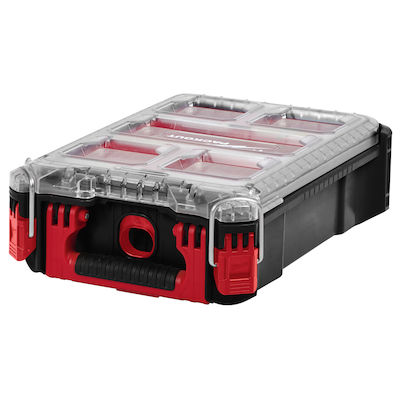 Milwaukee Packout Tool Compartment Organiser 5 Slot Black 38.7x24.6x11.7cm