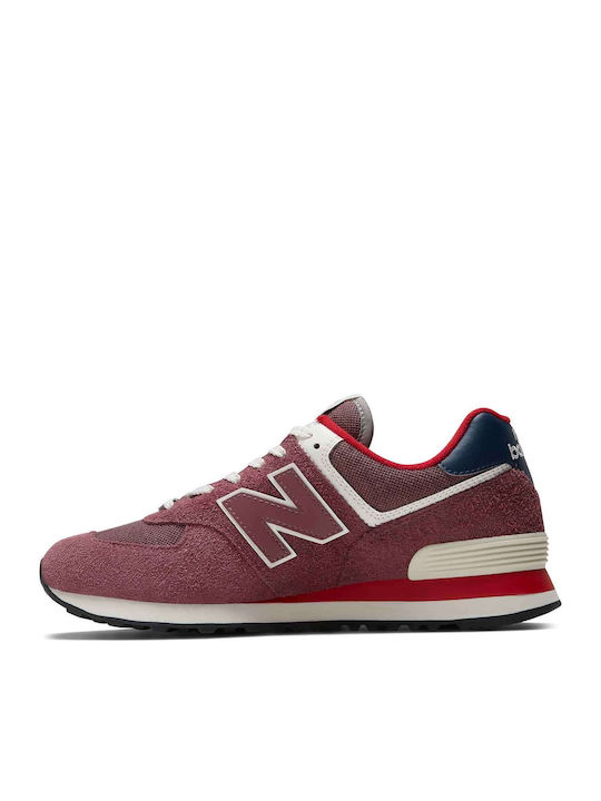 New Balance 574 Sneakers Κόκκινα U574RX2