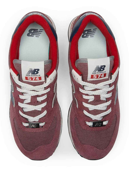 574 Sneakers Κόκκινα