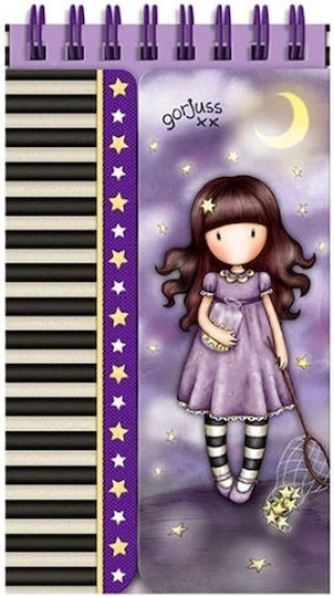 Santoro Gorjuss Catch a Falling Star Kids Stationery Set with Pencil, Eraser and Notepad 4pcs