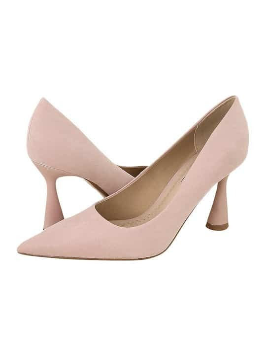 SPITZE WILDLEDER PUMPS M3190A/1 CORINA SCHUHE HELLROSA