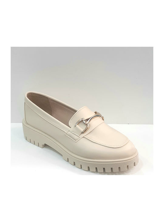 Women's Moccasins Zizel - 820 beige matte