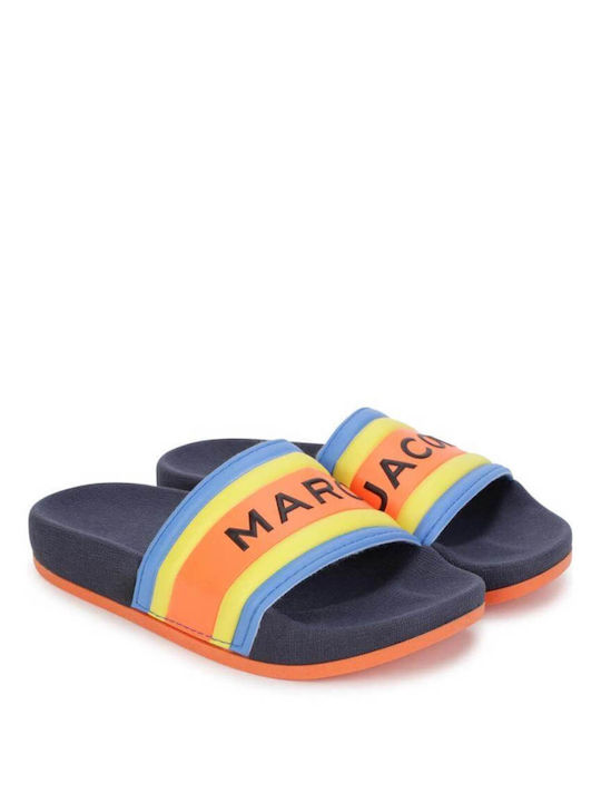 Kids Slides Sandals Little Marc Jacobs - 9060 J Aqua BLUE 3143161720626