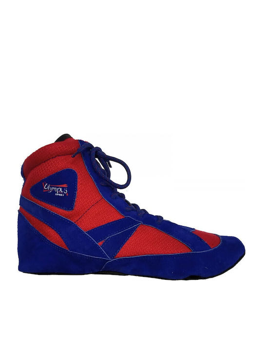 Olympus Sport Sambo Grip Παπούτσια Πυγμαχίας Κόκκινα