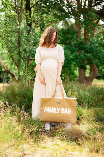 Childhome Shoulder/Hand Diaper Bag Brown 55x18x40cm.
