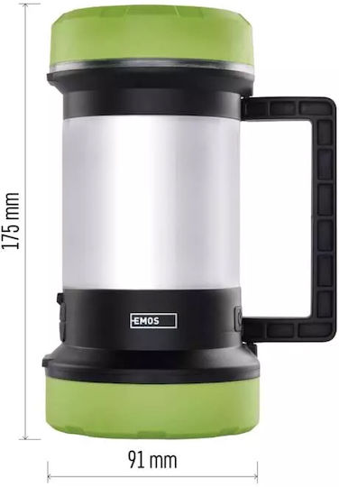 Emos Led Lantern Rechargeable for Camping with Flashlight & Powerbank 350lm