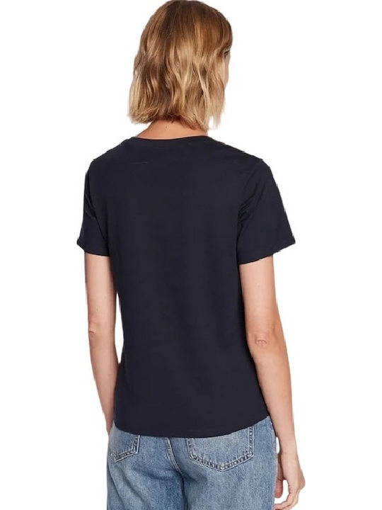 Wendy Дамска T-shirt Тъмносиня