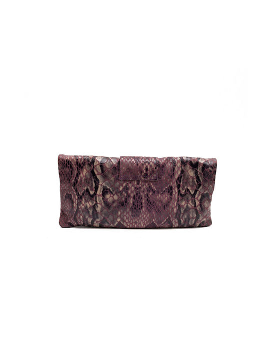 Crossbody bag Croco Tzoukas Purple/Black