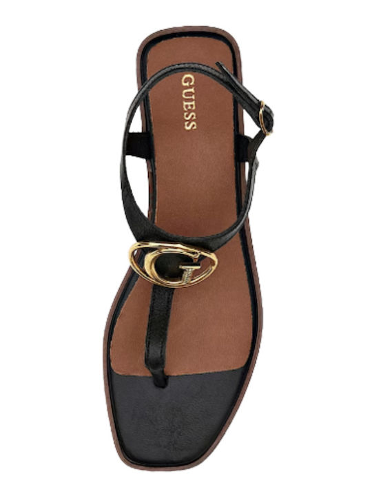Miry Sandale Casual Damă Din Piele Negru