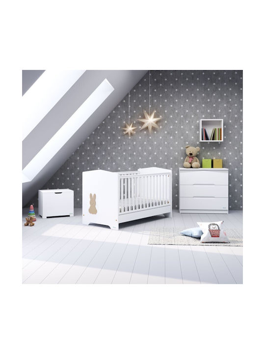 Casababy Κούνια Πολυμορφική Rabbit για Στρώμα 70x140cm