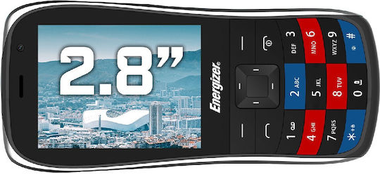 Energizer E284S Dual SIM Κινητό με Κουμπιά Μαύρο