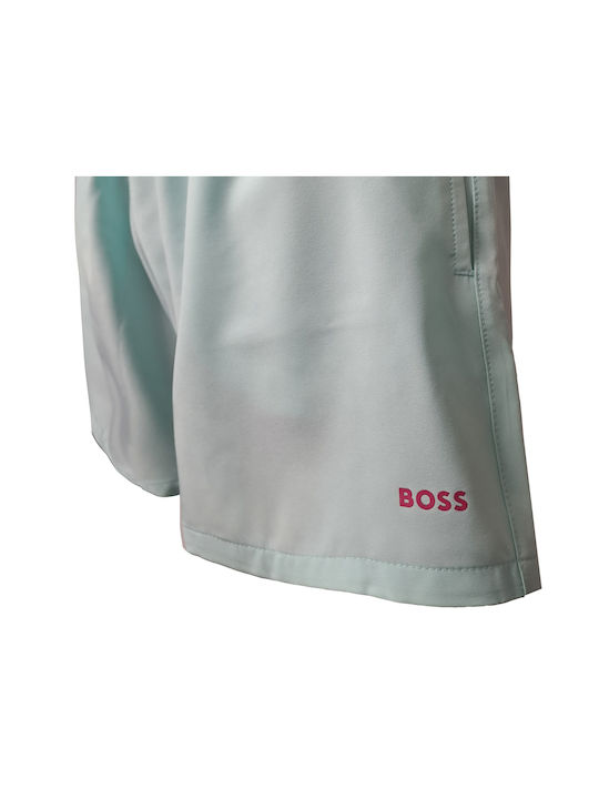 Hugo Boss Herren Badebekleidung Bermuda Türkis