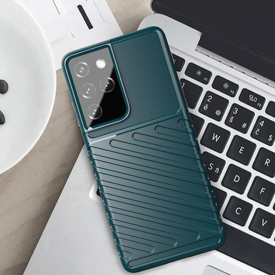 Hurtel Thunder Back Cover Σιλικόνης Navy Μπλε (Galaxy S23 Ultra)