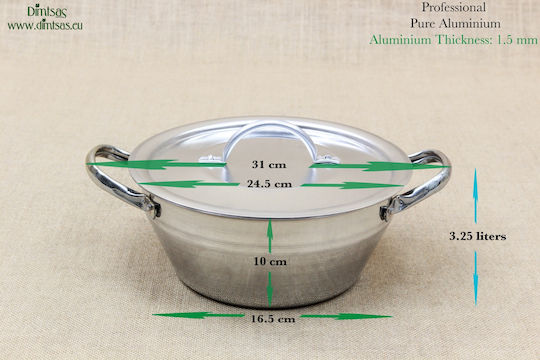 Fryer Pot made of Aluminum 3.5lt / 22cm