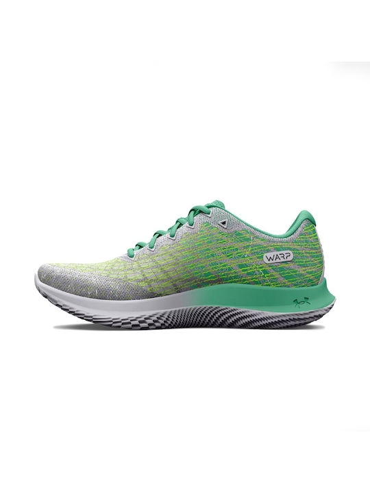 Under Armour Flow Velociti Wind 2 Damen Sportschuhe Laufen Grün