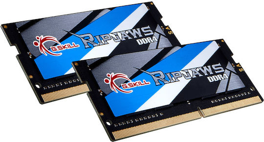 G.Skill Ripjaws DDR4 32GB RAM με 2x16GB Modules και Ταχύτητα 3200 για Laptop