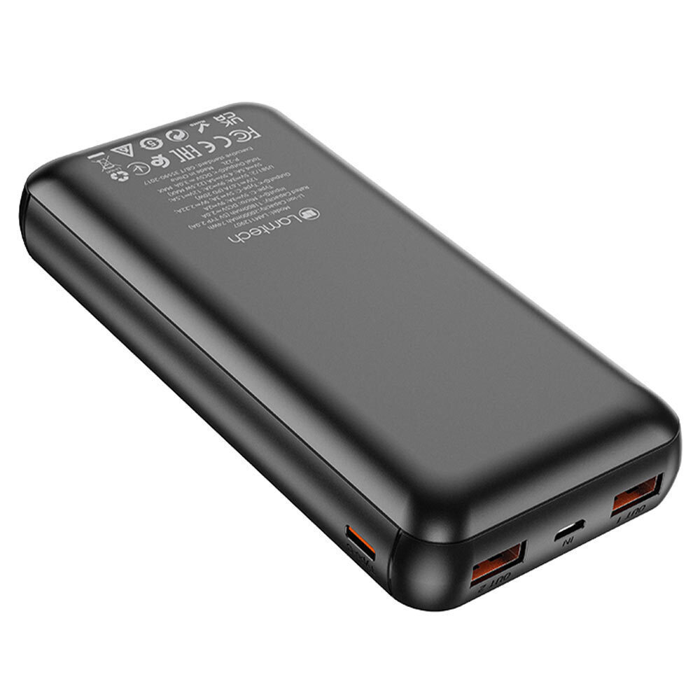 Lamtech Power Bank 20000mAh 22.5W με 2 Θύρες USBA και 2 Θύρες USBC