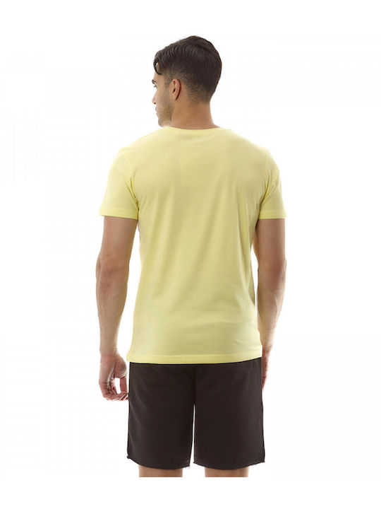 Admiral Men's Short Sleeve T-shirt Yellow