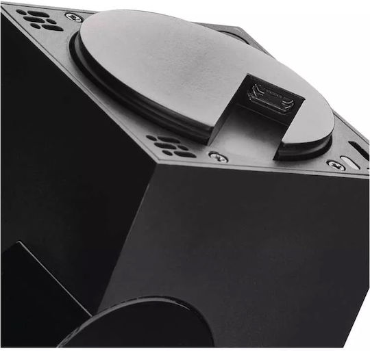 Emos H4051 IP Камера за наблюдение Wi-Fi HD 720P Черен