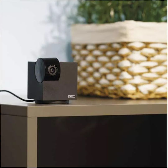 Emos H4051 IP Камера за наблюдение Wi-Fi HD 720P Черен