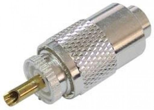 Ultimax V7503 Βύσμα Coaxial male Ασημί 01.101.0007