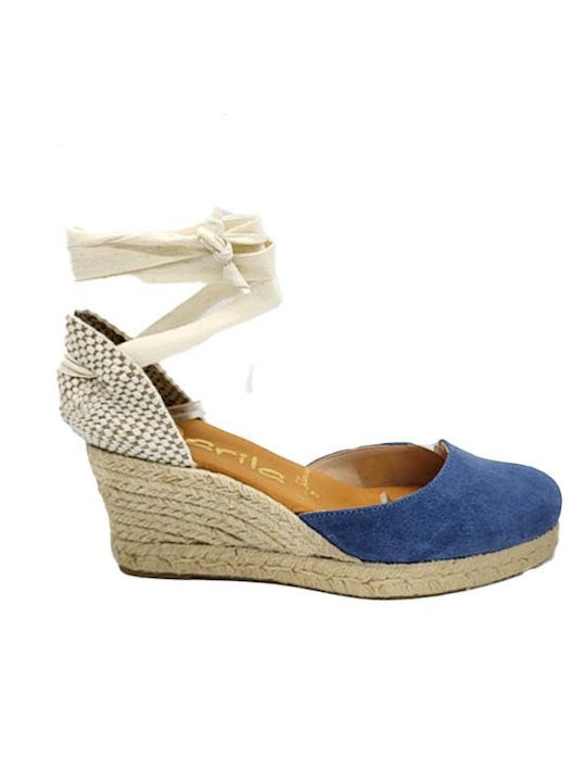 Marila Shoes Espadrile din piele întoarsă | 748-23231