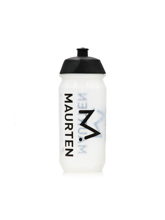 Maurten Sports Bottle Αθλητικό Πλαστικό Παγούρι 500ml Λευκό
