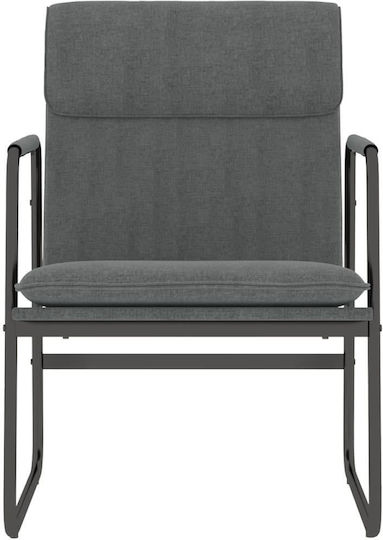 Sessel Dark Grey 55x64x80cm