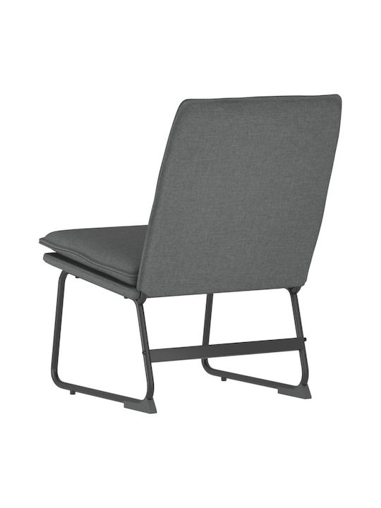 Πολυθρόνα Σκούρο Γκρι 52x75x76cm
