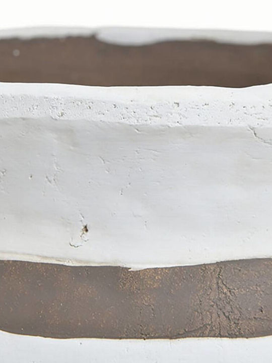 Inart Terracotta Ghiveci Ceramică Maro 29x29x25εκ.