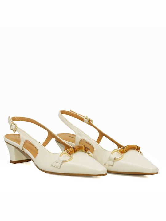 PEDRO MIRALLES WOMEN'S MULES-CASUAL-EXTRA LIGHT/SOFT/COMFORT-EASTERN-MEMORY FOAM-BEIGE LEATHER-LEATHER