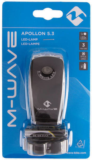 M-Wave Apollon 5.3 Led Vorderseite Fahrradlicht