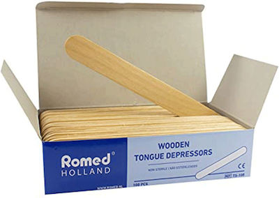 Romed Tongue Depressors 100pcs TS-100