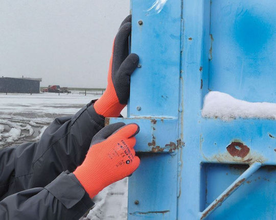 Cofra Freezing Pro Γάντια Εργασίας Ψύχους Κόκκινα Latex