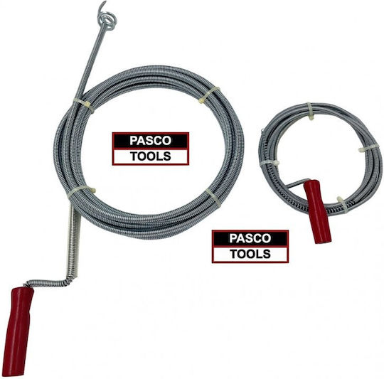 Pasco Desfundări de scurgere din oțel 3m cu Grosime Maximă de Deblocare 5.5mm