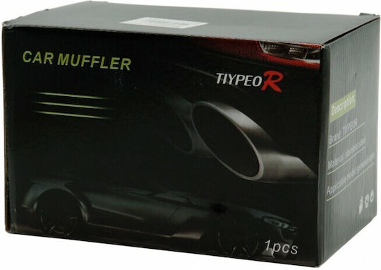 Exhaust Muffler for Universal Τύπου Akrapovic Mirror Polished