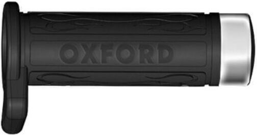 Oxford Heated Motorcycle Handlebars Hotgrips Cruiser in Black color