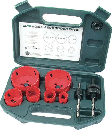 Mannesmann Hole Saw Kit Bi-Metal HSS for Metal