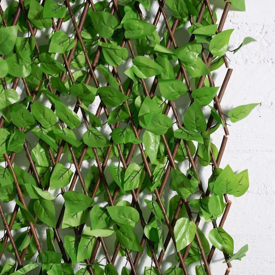 Supergreens Συνθετική Φυλλωσιά σε Καφασωτό Φίκος Benjamin 2x1m