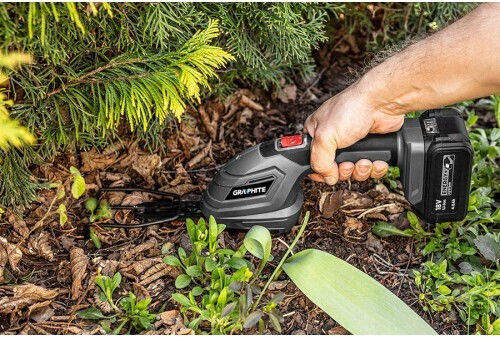 Graphite 58GE119 Μπορντουροψάλιδο Μπαταρίας 18V με Μήκος Λάμας 8cm Solo