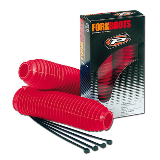 ProGrip 2510 Προστατευτικές Φυσούνες Ανάρτησης Μοτοσυκλέτας Φ45/60-42cm Κόκκινο