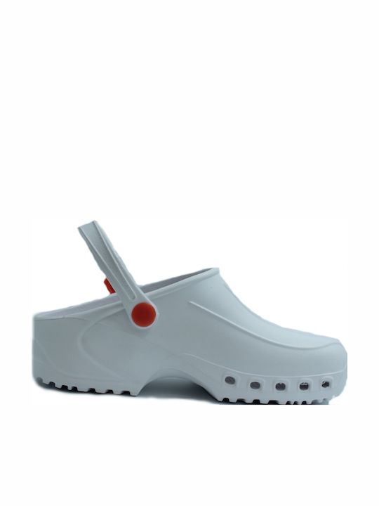 Gima Gim Anatomic White Clogs