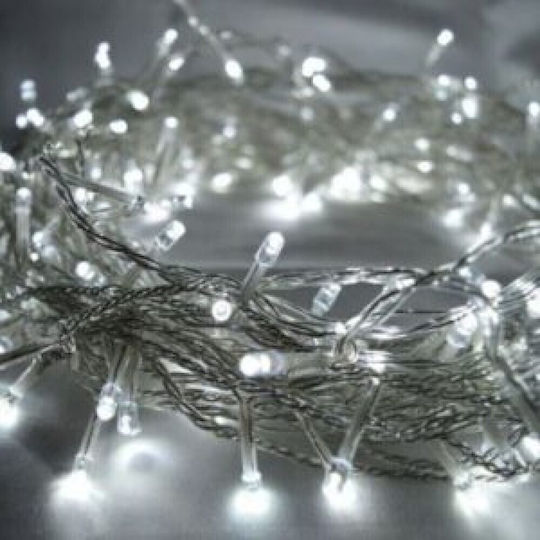 100 Λαμπάκια LED Λευκά σε Σειρά 100 Λαμπάκια LED Λευκά σε Σειρά
